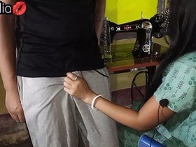 I had a great time with my bhabi in her shop