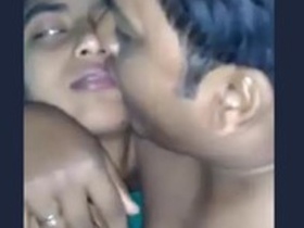 Desi babe enjoys steamy romance with lover