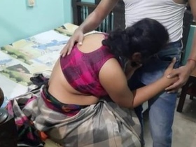 Horny Dewar bhabhi gets fucked in saree