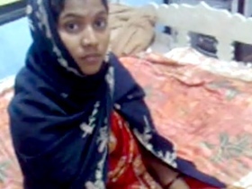 Telugu village wife gets naughty in hot video