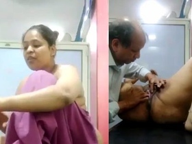 Desi aunt and doctor have steamy sex in village