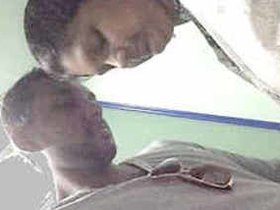 Cute couple's sensual kissing and blowjobs in Hindi video