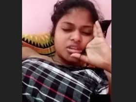 Naughty couple indulges in video call romance with each other