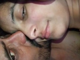 Adorable punjabi couple in steamy video
