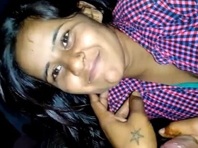 Dehati girl gives a sensual blowjob