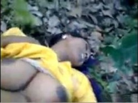 Big boobs and hardcore sex in the great outdoors