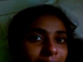 Indian teen girl gets naughty on camera
