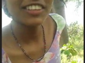 Cute girlfriend's big boobs get squeezed by her boyfriend