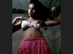Teen girlfriend's self-shot nude video compilation