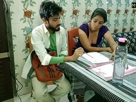 Latest Indian porn video features a hot and steamy encounter between a beautiful madam and her student