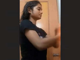 Watch a Bengali call girl from India in action
