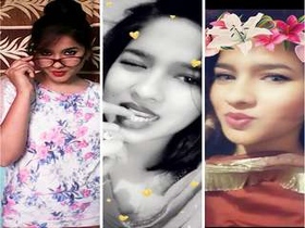 Cute Indian girl flaunts her big boobs in exclusive video