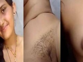 Village girl flaunts her body in a nude MMS video