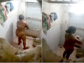 Exclusive video of Bachbhi's bathing session recorded by a hidden camera