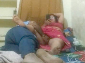 Desi aunty satisfies herself with home teacher in steamy video