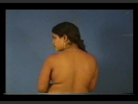 Indian wife strips and flaunts her body in a video
