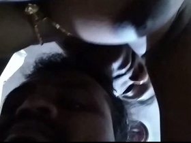 Naked mallu babe with big boobs enjoys boob sucking in video