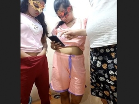 A steamy threesome in Spatan with two gorgeous women