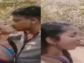 Desi village girl gets naughty with a college boy on Valentine's Day