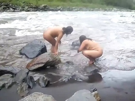 Nude Indian elderly women