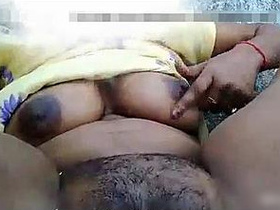 Village beauty flaunts her assets and pleasures herself