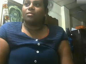 Mature Indian milf shares intimate moments on webcam