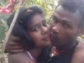 Outdoor sex video with rural Indian couple