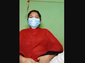 Sexy Indian girl flaunts her nice breasts