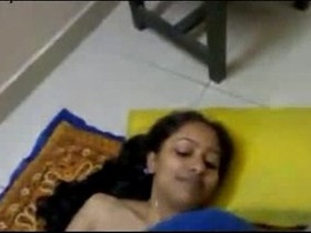 Telugu teen gives her sister a hot handjob while getting fucked by her brother