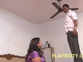 Desi Bhabhi's Electrician Encounter Leads to a Steamy Affair