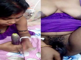 Bangla village wife uses dildo for pleasure