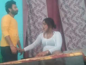 Indian village couple enjoys nice fucking in paid movie
