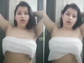 Beautiful Bangladeshi girl updates her followers with seductive videos
