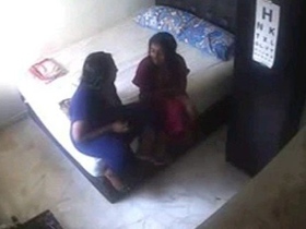 Hidden camera captures college girls having fun in the dorms