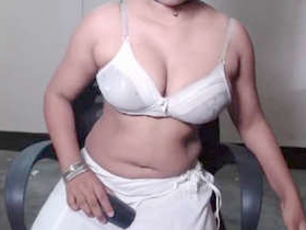 Sensual village bhabi's steamy webcam performance