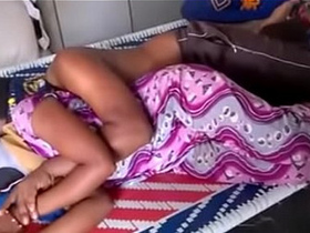 Indian couple engages in intimate activities during the moonlit hours