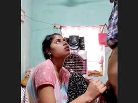 Desi bhabhi gives a hot blowjob in this video and joins for fucking