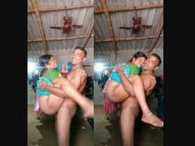 Rural Indian bhabhi has sex with young boy in village