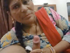 Desi mature Bhabhi gives oral and gets fucked hard