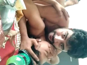 Private encounter with a young and eager couple
