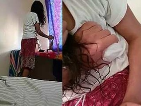 Desi wife takes on a client in hotel for money