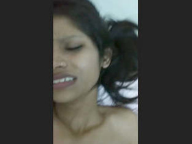 Indian bhabi gets pounded from behind in a rough and painful encounter