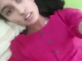 Tamil girl gets naughty in a hot video update