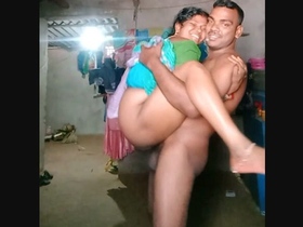 Aunty and her young nephew indulge in outdoor anal sex in the village