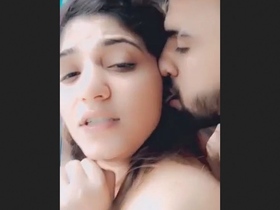 Desi lovers indulge in standing sex in scorching video